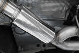 2018-2021 Audi S5 S4 2.5" Cat Back Quad Rear Exit Exhaust Carbon Fiber Tips - View 3 | Dirty Garage