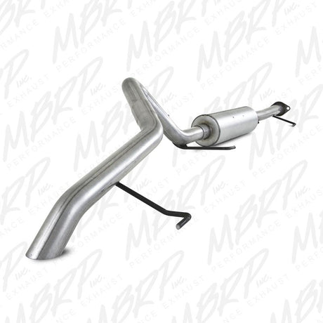 2007-2009 FJ Cat Back Single Rear Exit Off-Road Tail No Tip - View 6 | Dirty Garage
