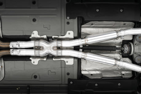 2017-2024 Challenger 5.7L 6.2L 6.4L Aluminized Catback Exhaust - View 2 | Dirty Garage