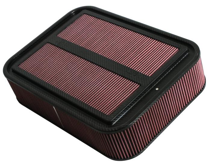 Universal Custom Racing Assembly Carbon Fiber 4in Air Box w/o Base - Large - View 2 | Dirty Garage