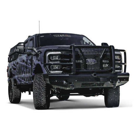 2023-2026 Super Duty HDX Bandit Black Front Bumper - View 4 | Dirty Garage