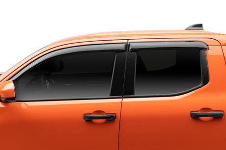 2024 Tacoma 4-Piece Ventvisor Smoke - View 3 | Dirty Garage