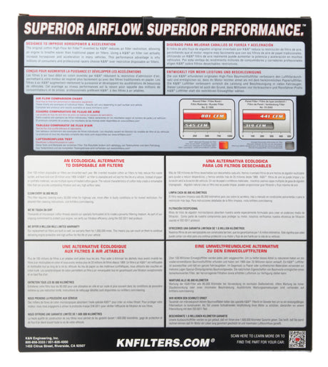 Universal 19 911 3.0L H6 F/I Drop In Replacement Air Filter - View 10 | Dirty Garage