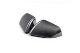 Ford Racing 2024-2025 Mustang (w/Integrated Turn Signals) Carbon Fiber Mirror Skull Caps - Gloss | Dirty Garage