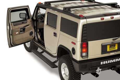 2003-2009 H2 PowerStep Black Running Board - View 3 | Dirty Garage