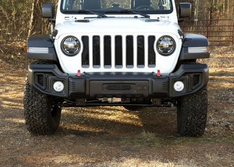 Rugged Ridge Spartacus Front Bumper Black 18-20 Jeep JL/JT - View 4 | Dirty Garage