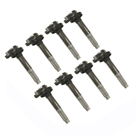 Coyote 5.0L V8 (Fits 2011- 2/23/16 Mustang GT/F-150 4V Ti-VCT) Ignition Coil Set - View 2 | Dirty Garage