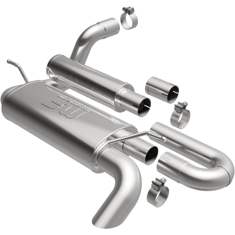 2018-2023 Wrangler Overland Series Axle-Back Exhaust | Dirty Garage