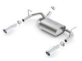 Borla 12-16 Jeep Wrangler 3.6L AT/MT 4WD Single Split Rr Exit Touring Exhaust (rear section only) - View 4 | Dirty Garage