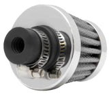 Universal 2in Base OD x .375in Flange ID x 1.75in H Rubber Base Crankcase Vent Filter - White - View 16 | Dirty Garage