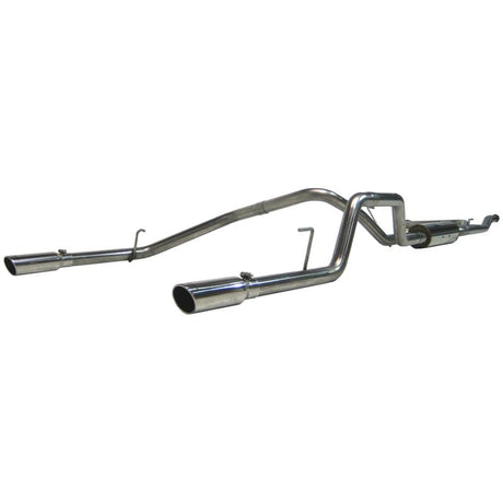 2004-2009 Titan 5.6L Cat Back Dual Split Rear - View 3 | Dirty Garage