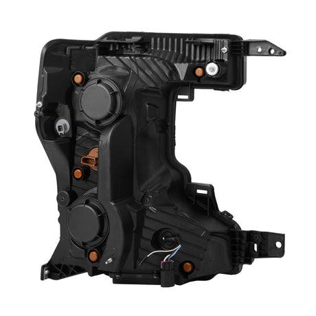 2020-2022 Super Duty Luxx-Series LED Projector Alpha-Black Headlights ACV Light SS Switchback DRL - View 6 | Dirty Garage