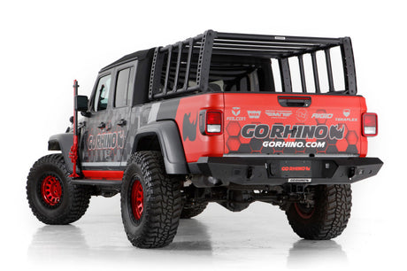 Go Rhino 19-21 Jeep Gladiator XRS Overland Xtreme Rack - Box 2 (Req. gor5950000T-01) - View 3 | Dirty Garage