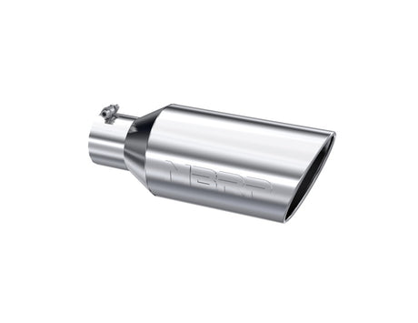 Universal 7" OD Rolled End 4" Inlet 18" Length Tip Single - View 4 | Dirty Garage