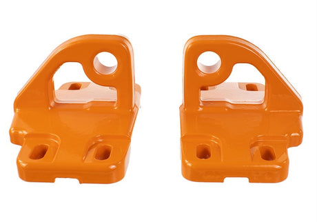 2021+ Bronco Front Bumper Tow Hooks - Orange - View 2 | Dirty Garage