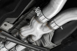 2017-2024 Q60 3.0L 3" Cat-Back Dual Split Rear Street Version w 4.5" OD Tips - View 5 | Dirty Garage