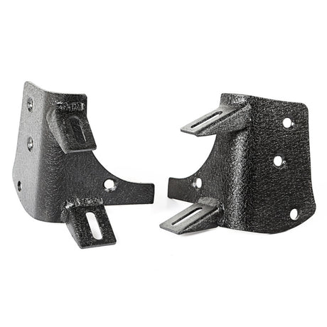 Rugged Ridge 97-06 Jeep Wrangler TJ Textured Black Dual A-Pillar Light Mount | Dirty Garage