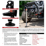 Go Rhino Xventure Gear EG1 El Gato Hydraulic Jack - Graphite - View 11 | Dirty Garage