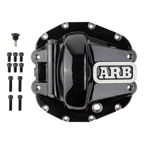 2018-2025 Bronco/Ranger/Gladiator/Wrangler Diff Cover Jeep JL Rubicon or Sport M220 Rear Axle Black - View 3 | Dirty Garage