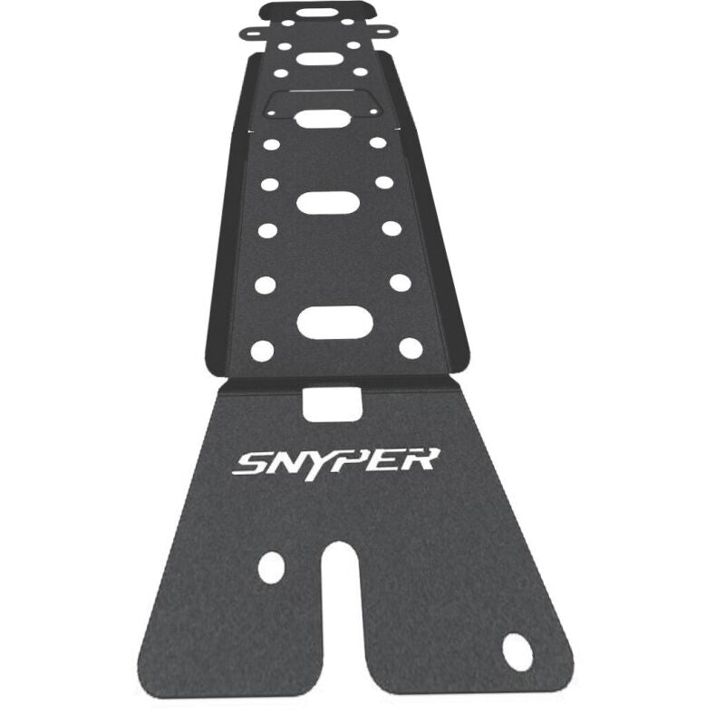 2012-2018 JK/JL Wrangler Black Oil Pan/Transmission Skid Plate | Dirty Garage