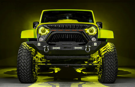 2007-2018 Wrangler JK 7" ColorSHIFT Bi-LED Projector Headlights - View 17 | Dirty Garage