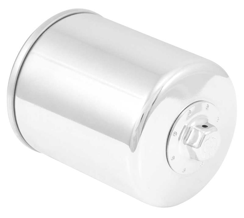 Universal Harley-Davidson 3in OD x 4.063in H Chrome Oil Filter - View 4 | Dirty Garage
