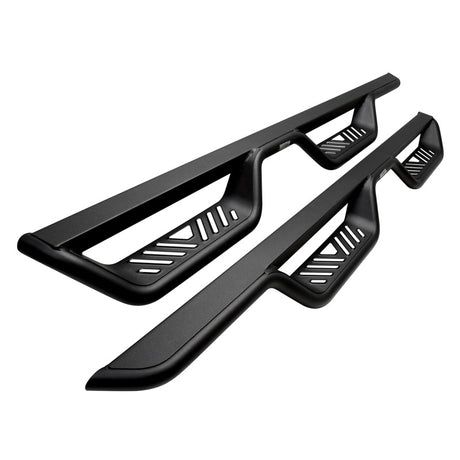 Westin 18-22 Jeep Wrangler JL Unlimited Outlaw Nerf Step Bars - Textured Black - View 2 | Dirty Garage