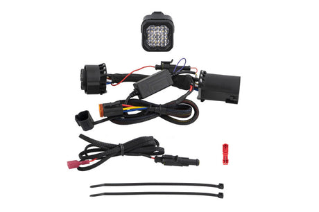Universal C1R LED Pod Hitch Mount Reverse Kit - View 4 | Dirty Garage