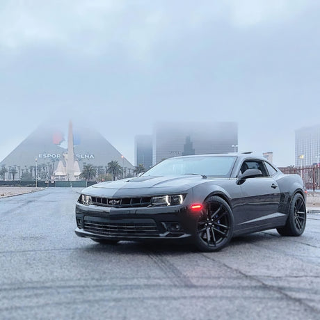 2010-2015 Camaro Concept Series Unpainted Tinted Sidemarker Set - View 3 | Dirty Garage