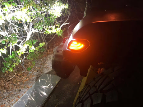 2018-2024 Wrangler Smoked Lens LED Front Sidemarkers - View 12 | Dirty Garage