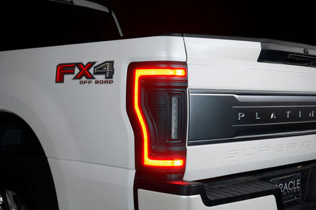 Oracle Lighting 17-22 Ford F-250/350 (Black Series) Flush Mount LED Tail Lights - View 16 | Dirty Garage