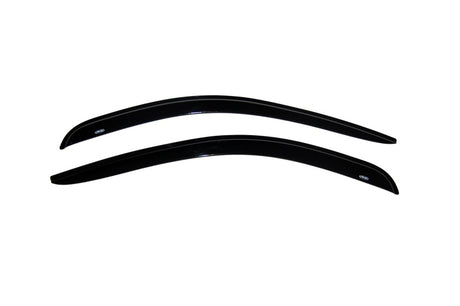2002-2008 Ram 1500 Standard Cab Smoke Ventvisor Outside Mount Window Deflectors 2-Piece - View 4 | Dirty Garage
