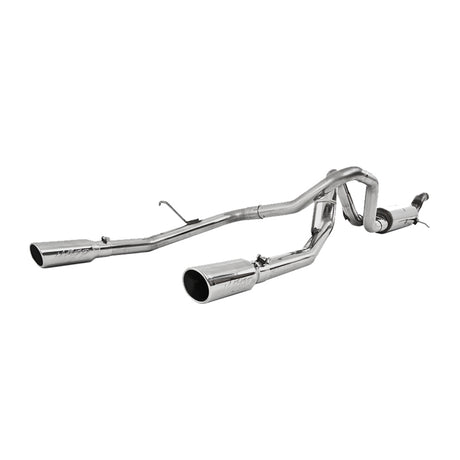 2009-2011 GM Colorado Canyon Cat Back Dual Split Rear Exit - View 2 | Dirty Garage