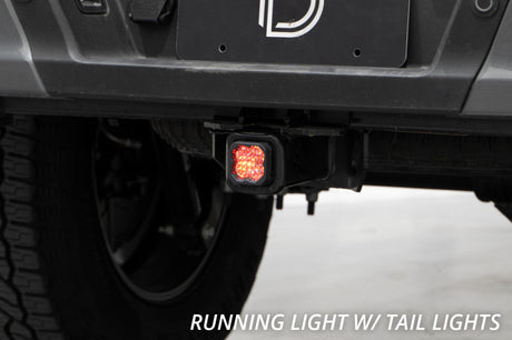 2021-2023 F-150 Hitch Mount LED Pod Reverse Kit - View 3 | Dirty Garage