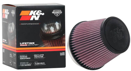 Universal Clamp-On Air Filter 6in FLG/7-1/2in B/5in T/6in H - View 8 | Dirty Garage
