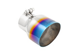 Universal Stainless Steel Dual Wall Tip 4".5" OD 3" Inlet 6.13" Length - View 4 | Dirty Garage