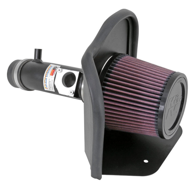 2006-2010 Yaris L4-1.5L Flat Black Typhoon Short Ram Intake - View 2 | Dirty Garage