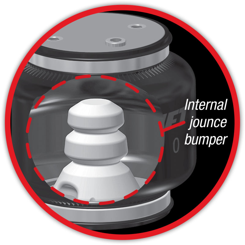 Universal Replacement Air Spring Loadlifter 5000 Ultimate Bellows Type w Internal Jounce Bumper - View 8 | Dirty Garage