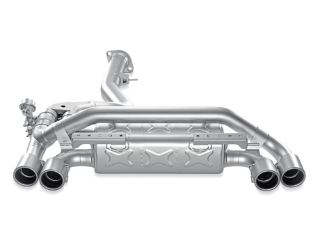 Akrapovic 11-12 BMW 1 Series M Coupe (E82) Slip-On Line (Titanium) (Req. Tips) - View 6 | Dirty Garage