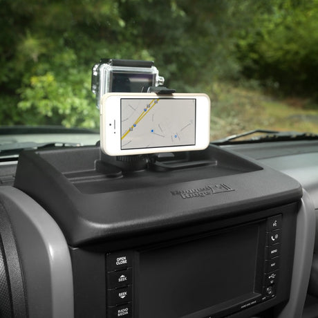 Rugged Ridge Dash Multi-Mount System 07-10 Jeep Wrangler - View 4 | Dirty Garage