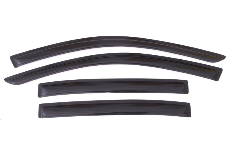2013-2017 Accord Ventvisor Outside Mount Window Deflectors 4-Piece Smoke | Dirty Garage