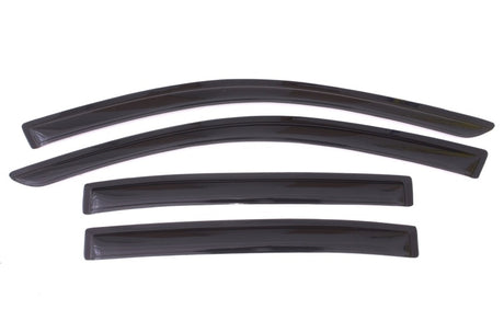 2013-2017 Accord Ventvisor Outside Mount Window Deflectors 4-Piece Smoke | Dirty Garage