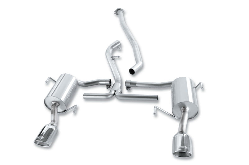Borla 08-10 Subaru Impreza 2.5i Sedan 4DR SS Catback Exhaust - View 3 | Dirty Garage