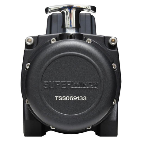 Universal 9500 LB 12V DC Tiger Shark Winch w/ Synthetic Black Rope - View 8 | Dirty Garage