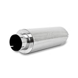 MBRP Universal Quiet Tone Muffler 5in Inlet /Outlet 8in Dia Body 31in Overall - View 2 | Dirty Garage