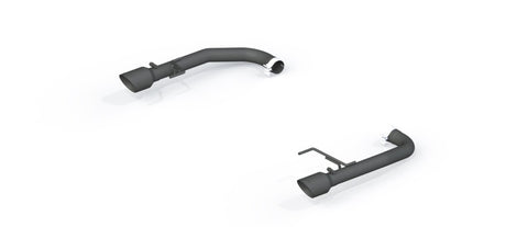 2015-2017 Mustang GT 5.0 2.5" Axle Back Kit Black Coated 4" OD Tips - View 4 | Dirty Garage