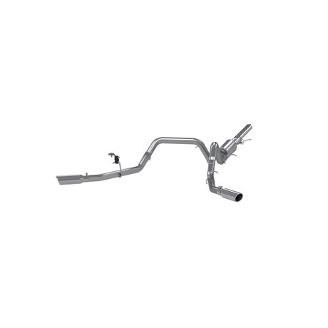 2014-2023 GM 3" Dual Split Side Aluminum Cat Back Exhaust - View 3 | Dirty Garage