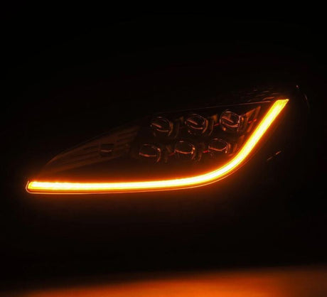 2021-2023 GR86 BRZ Nova-Series LED Projector Black Headlights - View 5 | Dirty Garage