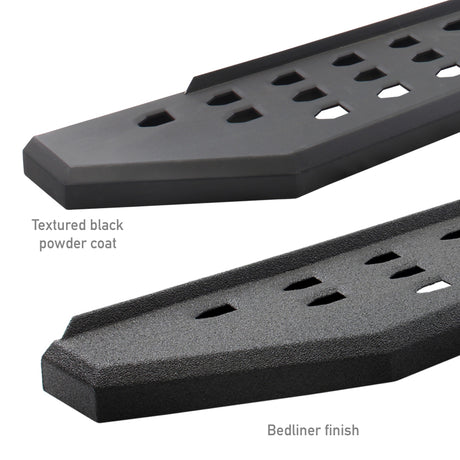 Go Rhino RB20 Running Boards - Tex Black - 80in - View 4 | Dirty Garage