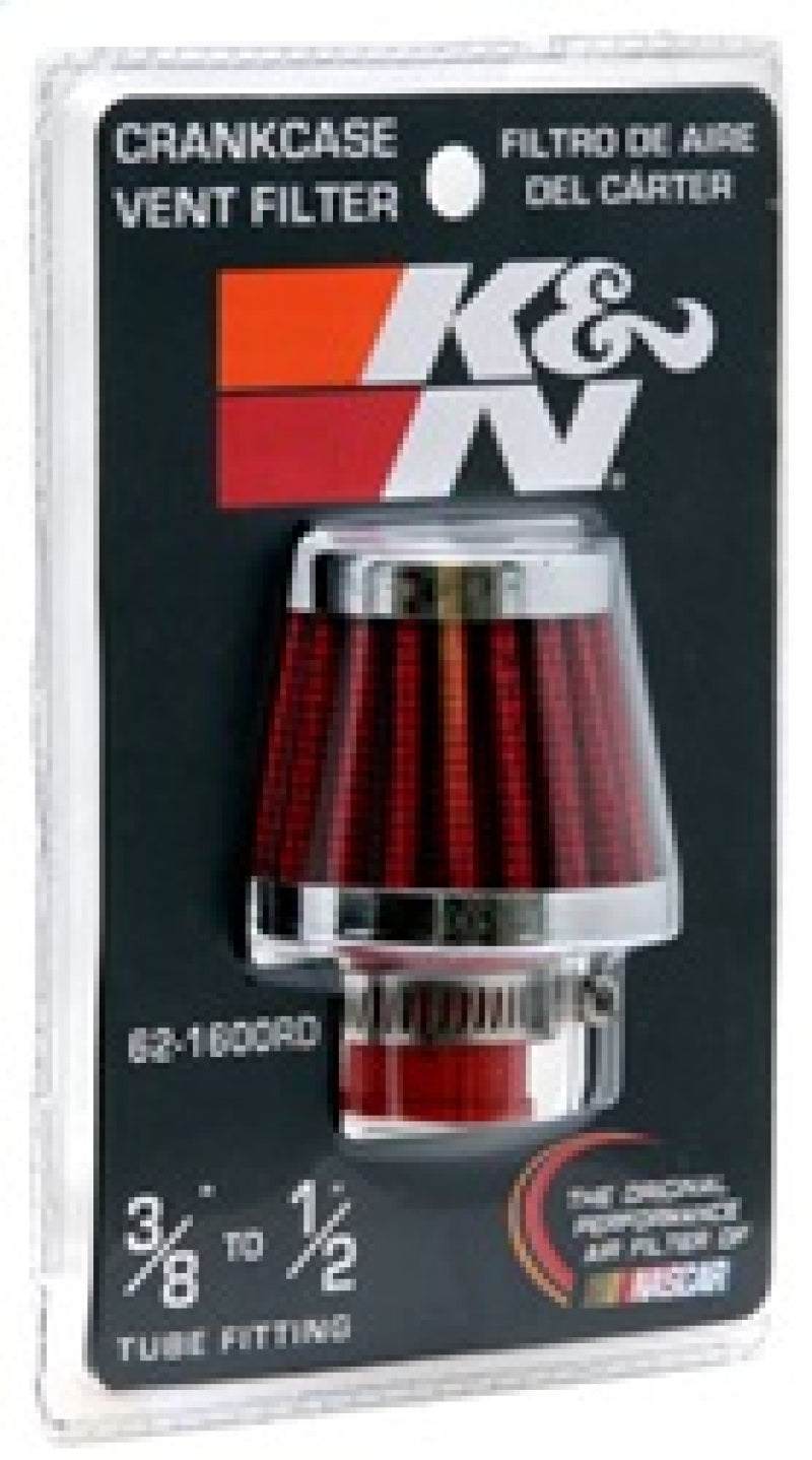 Universal 2in Base OD x .375in Flange ID x 1.75in H Rubber Base Crankcase Vent Filter - View 15 | Dirty Garage